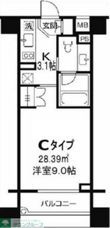 TLRレジデンス両国の物件間取画像